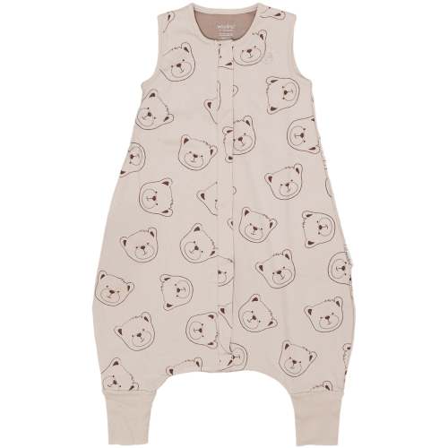 4 Season® Baby Sleep Bag with Feet, Merino Wool & Organic Cotton, Teddy Bear