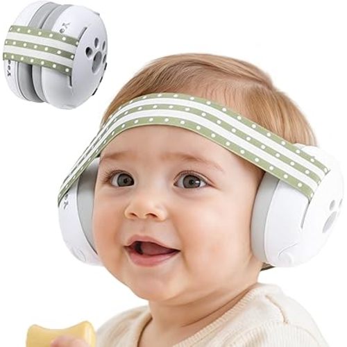 Yoofoss Baby Ear Muffs Noise Protection for Infants Up to 36 Months - Noise Cancelling Headphones for Ear Protection