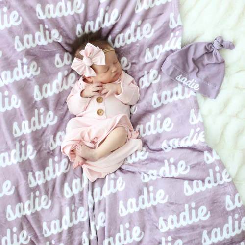 Personalized Color Blanket | Violet