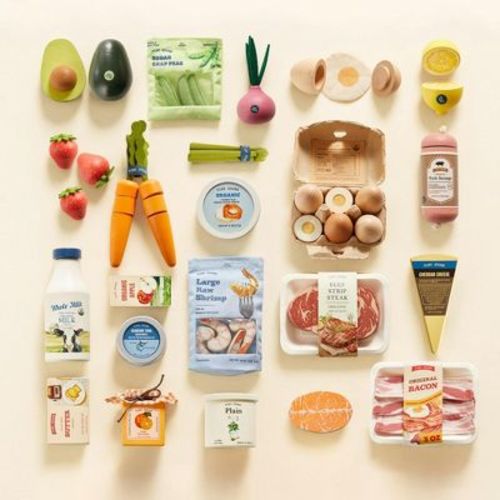Tiny Land® Organic Play Food Collection – 4 Themed Sets