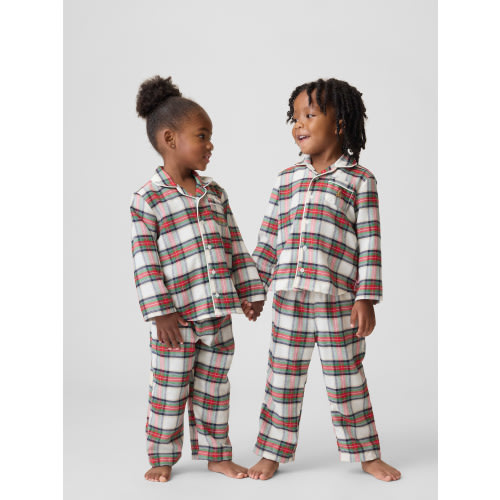 Baby & Toddler Recycled Flannel PJ Set
