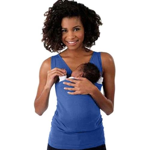 Dad and Mom Kangaroo Carrier Shirt Mens Top Women's Slim Tee Versatile Use Convenient Pockets T-Shirt