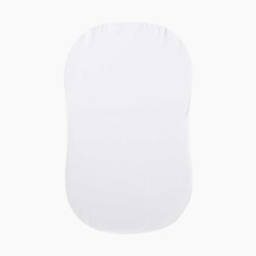 Halo Bassinest Fitted Organic Cotton Sheet - White