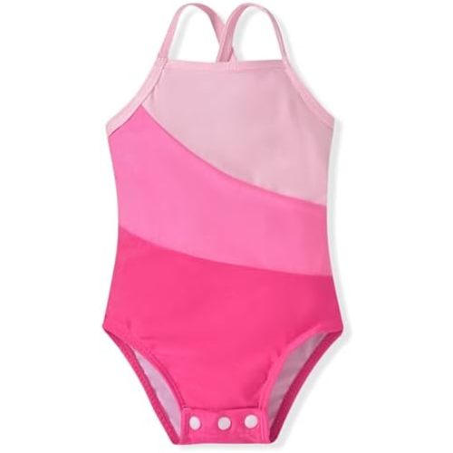 Aalizzwell Baby Girls Adjustable One Piece Swimsuit