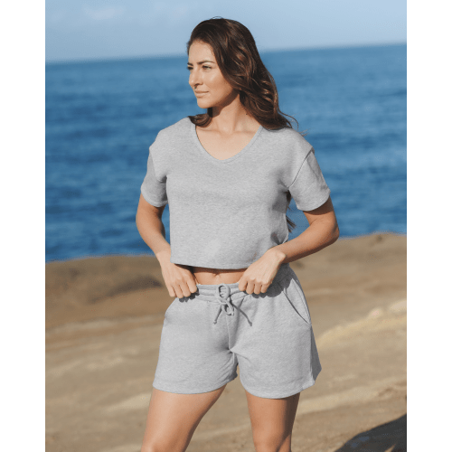 French Terry Nursing T-shirt | grey - Kindred Bravely