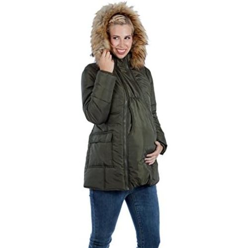 Maternity Jacket Quilted 3 in 1 Technology