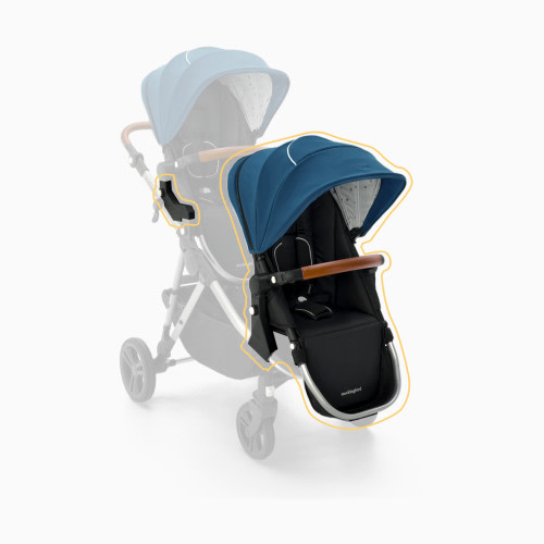 Mockingbird 2nd Seat Kit 2.0 - Sea/Watercolor Canopy With Penny Leather