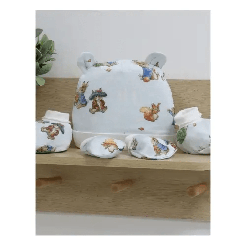 Benjamin Bunny Newborn Set 3 Pieces in Blue