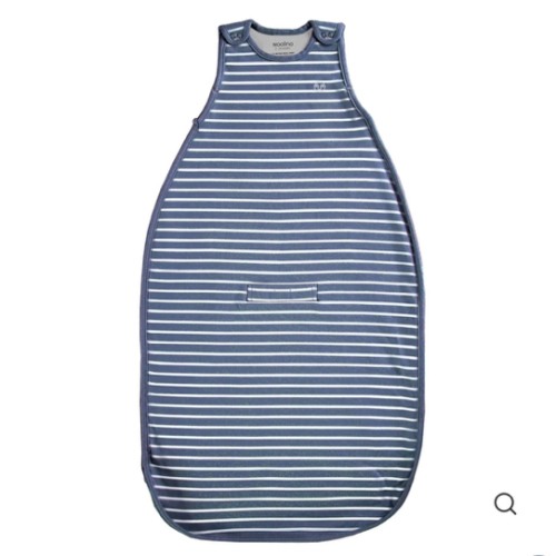 4 Season® Ultimate Baby Sleep Bag, Merino Wool & Organic Cotton, Navy Blue