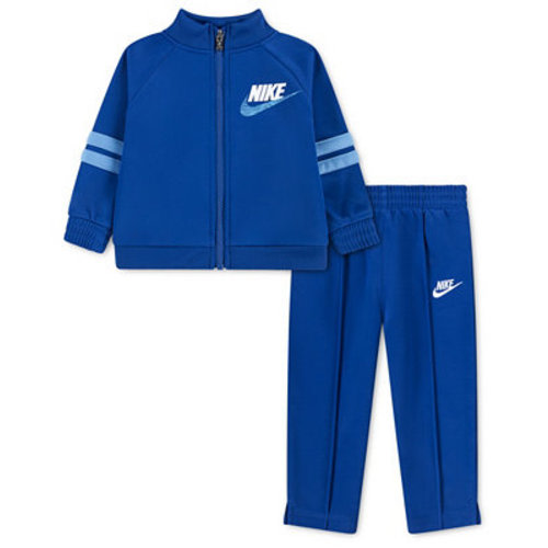 Baby Boys' Oversized Jacket and Logo Detail Pants, 2-Piece Set