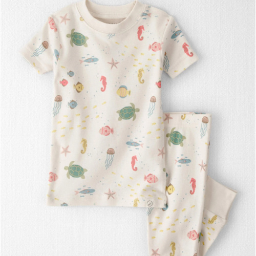 Baby 2-Piece Organic Cotton Pajamas in Under the Sea - Little Planet | Carter's