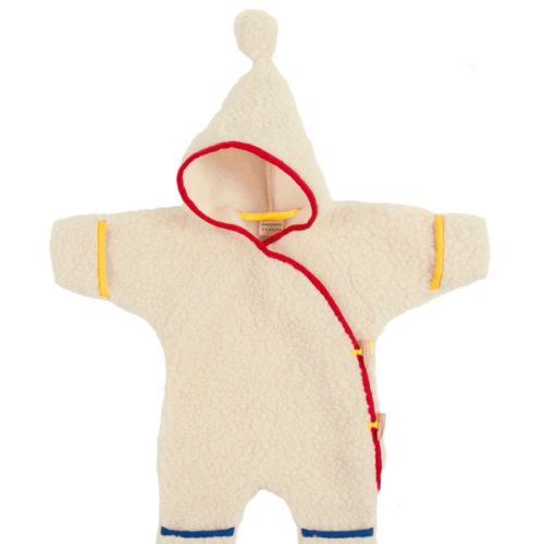 BOBO CHOSES X BINIBAMBA MERINO WOOL SNUGGLESUIT BABY ROMPER