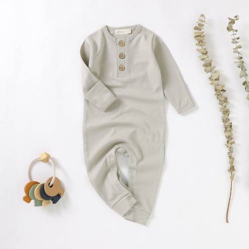 Organic Cotton Baby Romper | Gender Neutral Romper 0-2 Years | Baby Shower Gift | Tiny Alpaca