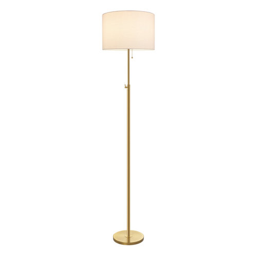 Everly Quinn Kelliann 64.5" Traditional Adjustable Floor Lamp & Reviews | AllModern