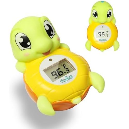 Backstroke Sea Turtle Baby Bath Thermometer,The Infant Baby Bath Floating Toy Safety Temperature Water Thermometer, BPA Free, New Baby Essentials