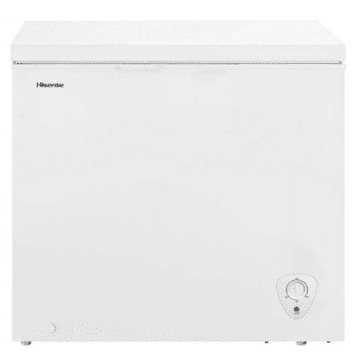 Hisense 7.0 Cu Ft Chest Freezer, White, Garage-Ready Deep Freezer with Adjustable Temperature Control & Storage Basket