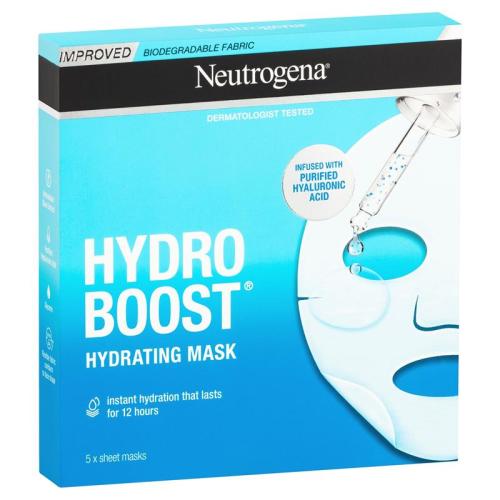Neutrogena Hydro Boost Hyaluronic Acid Mask 5 Pack