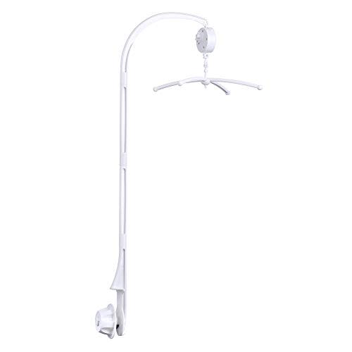 OMORC 34 Inch Baby Crib Mobile, Mobile Arm for Crib, Infant Music Box Holder Arm Bracket Nut Screw Box