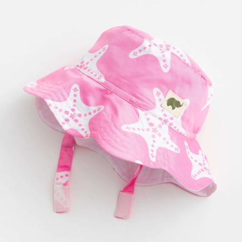 Scalloped Sun Hat - Starfish - FINAL SALE