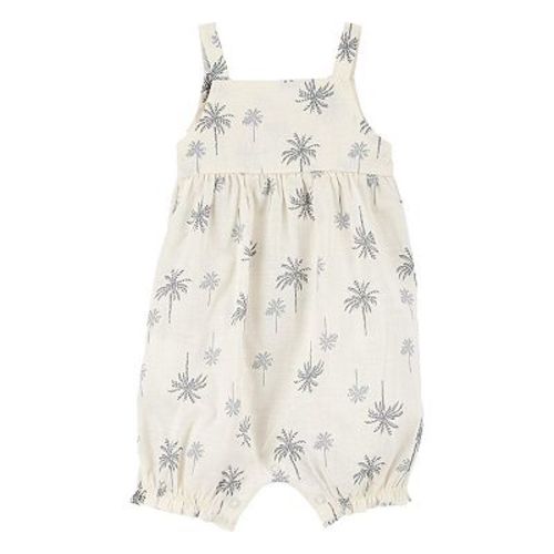 Baby Girl Carter's Palm Tree Tank Romper
