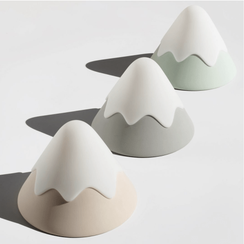 Mini Snow Mountain Lamp | Night Light (Cordless + Rechargeable)