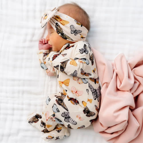 Amelia Zipper Footies