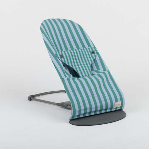 Babybjörn Cover Green + Sky Blue · Minicoton