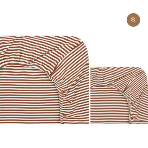 Boston Ribbed Crib Sheet + Changing Pad Cover Pack