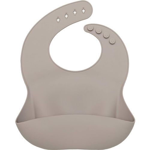 Loulou Lollipop Soft, Waterproof Silicone Feeding Bib