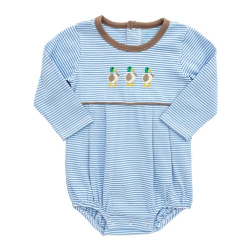 Mallard Bubble with Brown Piping – Miah Baby Co