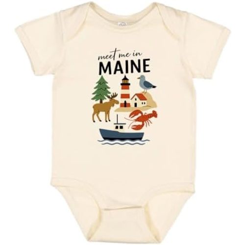 Meet Me in Maine Baby Infant Bodysuit | 24 mos