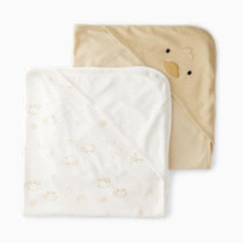 Carter's Hooded Towel (2 Pack) - Cream, O/S