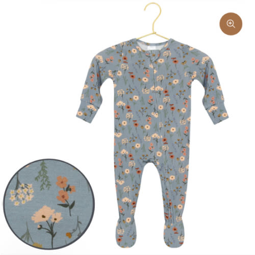 Scarlet Zipper Footies