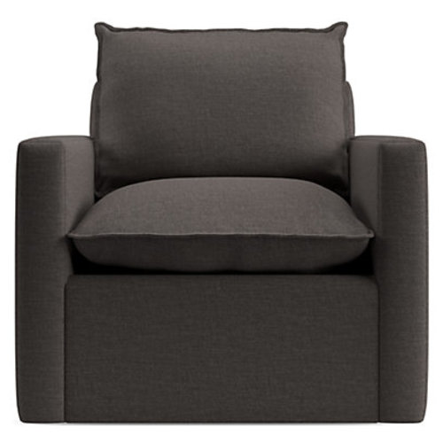 Harbour Natural Flange Nursery Swivel Glider Chair