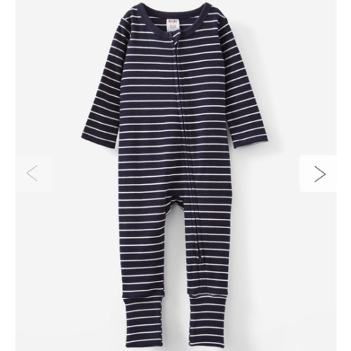 The Billie Long Sleeve Rib Romper