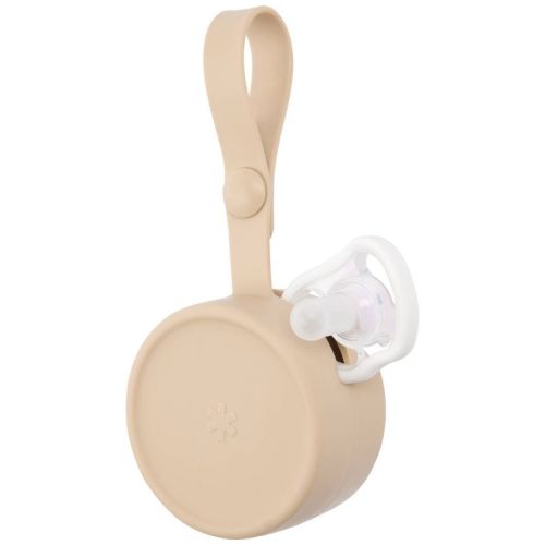 Skip Hop Silicone Pacifier Holder - Oat
