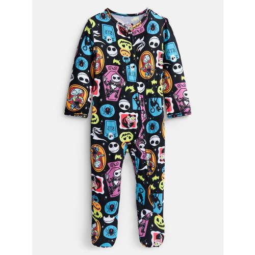 Nightmare Before Christmas Baby Boys Halloween Sleep Footed One-Piece, Sizes 0M-6/9M