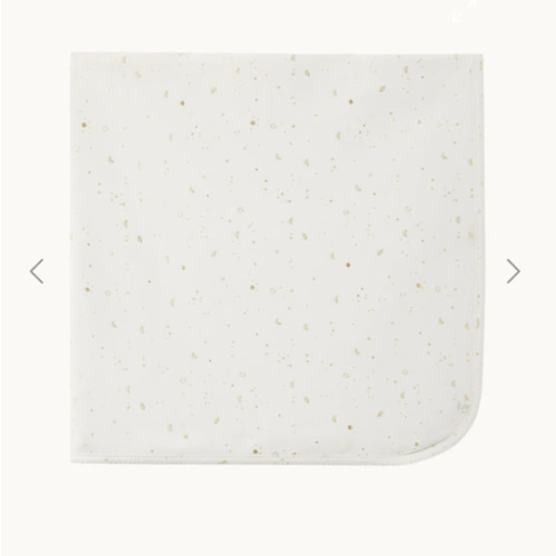 Briss Star & Crown Swaddle Blanket - Natural | Marie-Chantal