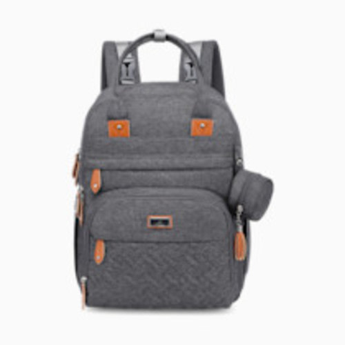 Babbleroo Original Diaper Bag Backpack - Dark Grey