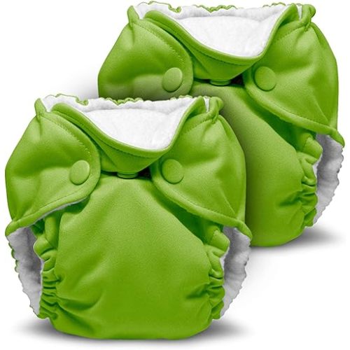 Kanga Care Lil Joey Newborn All in One AIO Cloth Diaper (2pk) Tadpole 4-12lbs