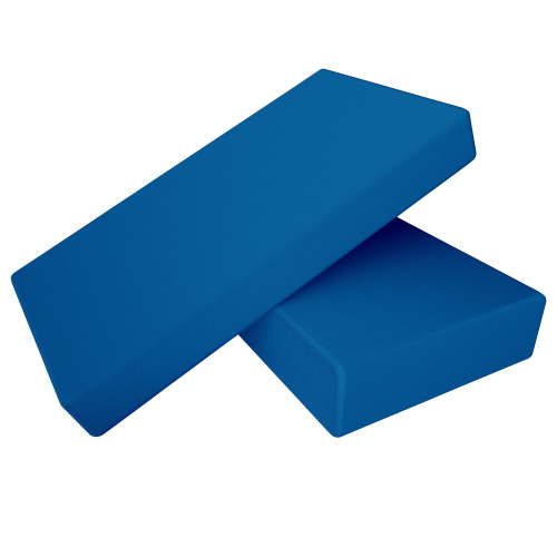 Ntbay 2 Pack 100% Brushed Microfiber Fitted Crib Sheets, Ultra Cozy and Soft Crib Sheet for Standard Crib and Toddler Mattresses, Boys, Girls, Unisex, 28" x 52", Royal Blue
