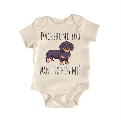 Dachshund Wiener - Baby Boy Girl Clothes Infant Bodysuit Funny Cute Newborn