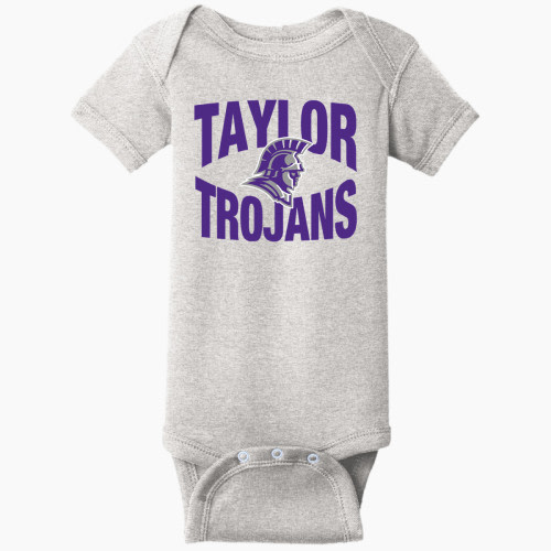 Rabbit Skins Infant Short Sleeve Baby Rib Onesie