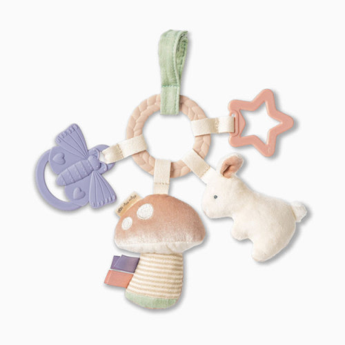 Itzy Ritzy Bitzy Busy Ring Teething Activity Toy - Bunny