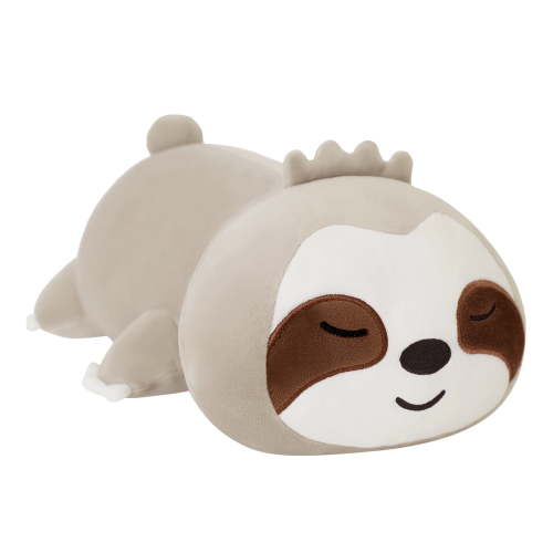 SQEQE Weighted Sloth Plush, Cute Soft Pillow Toy Gift for Kids 9.8 Inch, 0.8 Lbs