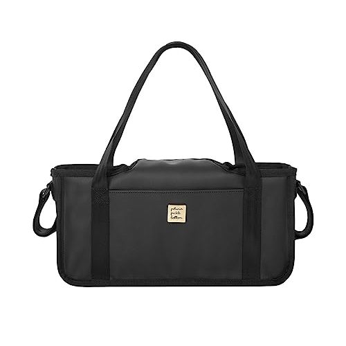 Petunia Pickle Bottom Wander Stroller Caddy, Perfect for Organization, Multiple Carry Positions, Fits Most Strollers, Black