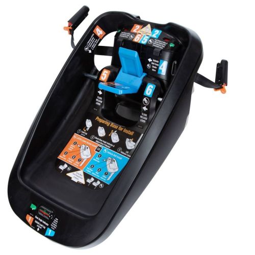 Maxi-Cosi Infant Car Seat Base - Black: Load Leg, LATCH Compatible, Forward or Rear Facing Seat