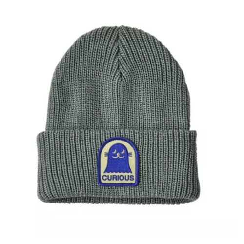 Baby Patagonia Logo Beanie Curious