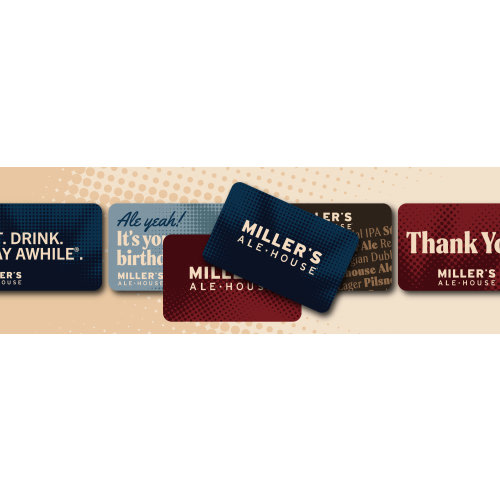 Miller's Ale House Gift Cards - eGift Cards