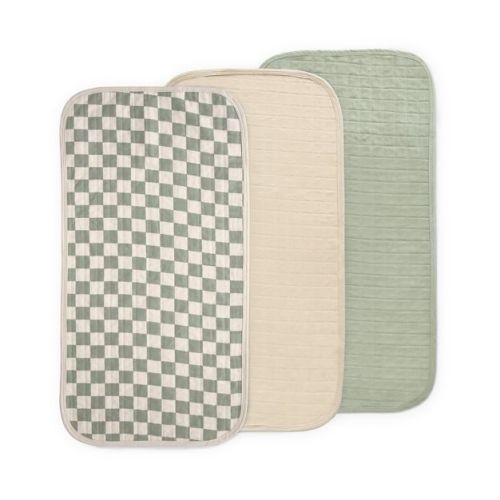 Changing Pad Liners Olive Check Combo One Size